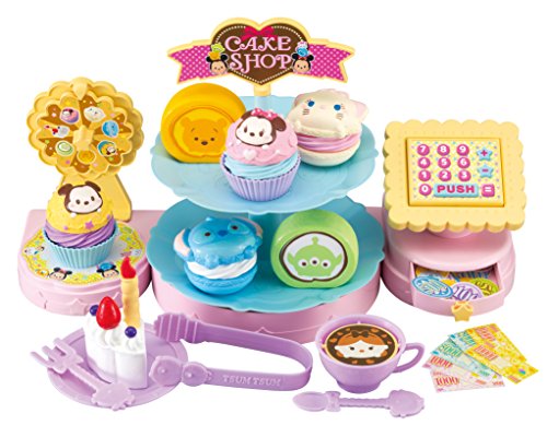 Sega Toys Disney Tsum Tsum KuruKuru Lively Cake Shop Set NEW from Japan_1