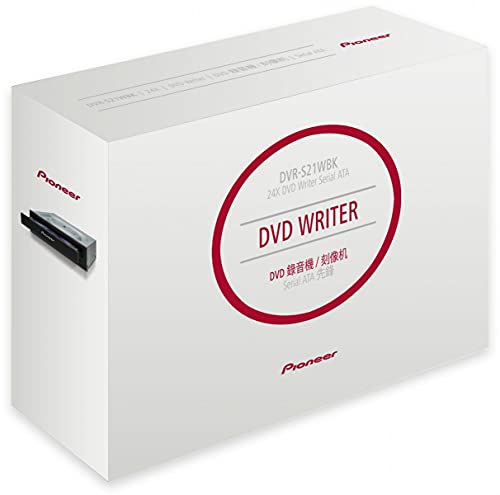 Pioneer Black Internal DVD writer Burner DVD/RW x24 CD-ROM SATA Drive DVR-S21WBK_2