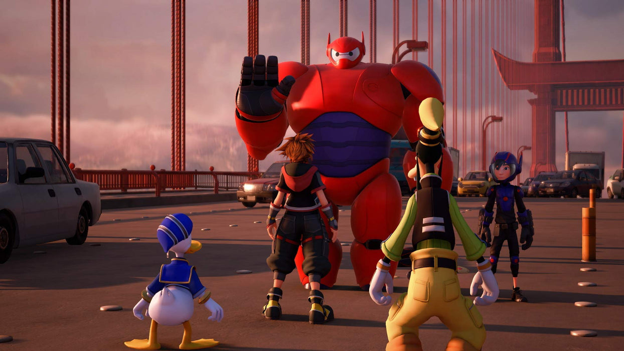 Kingdom Hearts III PS4 Game Software Action Role Playing Game in Disney World_3