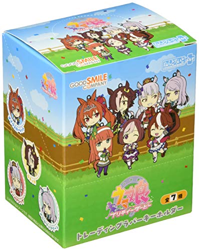 Umamusume Pretty Derby - Nendoroid Plus Trading Rubber Keychain 7Pack BOX NEW_1