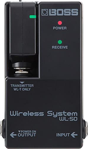 Boss WL-50 Guitar Bass Digital Wireless System Compact pedal size NEW from Japan_1
