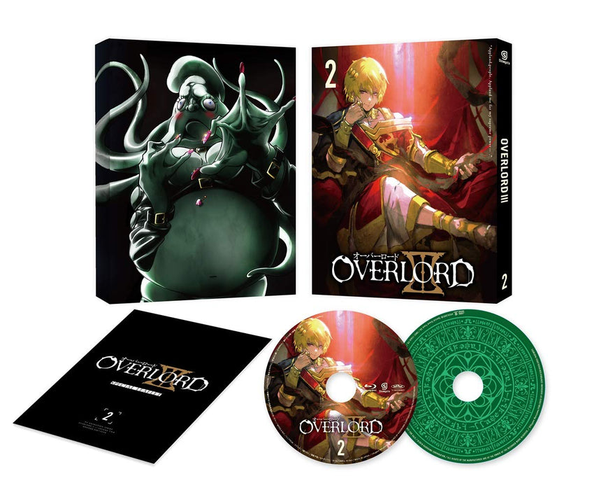 Blu-ray+OST CD Overlord III Vol.2 Standard Edition with Booklet ZMXZ-12442 NEW_1