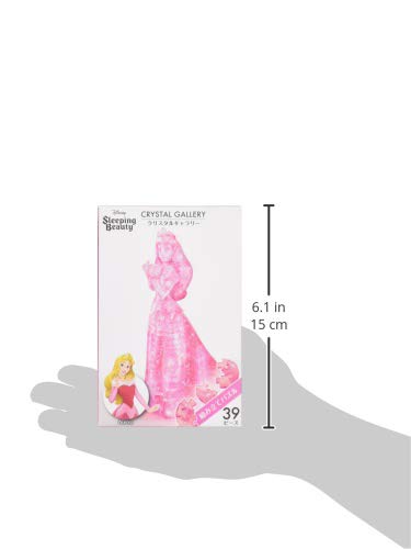 HANAYAMA 3D Puzzle Crystal Gallery Sleeping Beauty Princess Aurora 39 pieces NEW_3