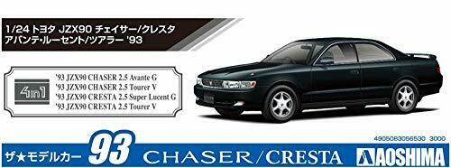 Aoshima 1/24 Toyota JZX90 Chaser/Cresta Avante Super Lucent/Tourer '93 Model Kit_6