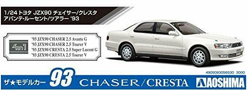 Aoshima 1/24 Toyota JZX90 Chaser/Cresta Avante Super Lucent/Tourer '93 Model Kit_7