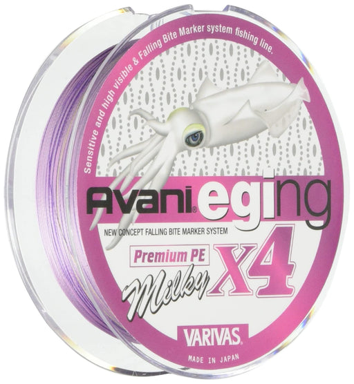 MORRIS VARIVAS Avani Eging Premium PE X4 Milky 150m #0.6 10lb Fishing Line NEW_1