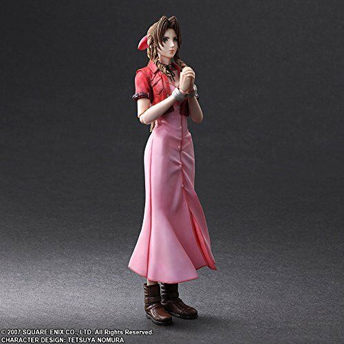 Crisis Core - Final Fantasy VII - Play Arts Kai Aerith Figure from Japan_3