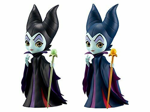 BANPRESTO Q posket Disney Characters Maleficent Set of 2 NEW from Japan_1