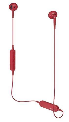 audio-technica ATH-C200BT Wireless Bluetooth In-Ear Headphones Red NEW_1
