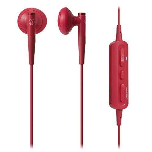 audio-technica ATH-C200BT Wireless Bluetooth In-Ear Headphones Red NEW_2