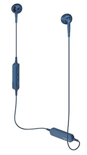 audio-technica ATH-C200BT Wireless Bluetooth In-Ear Headphones Blue NEW_1