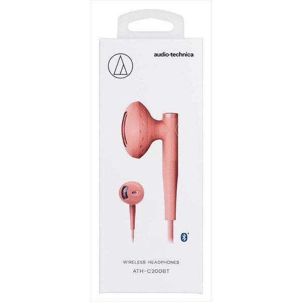 audio-technica ATH-C200BT Wireless Bluetooth In-Ear Headphones Pink NEW_3