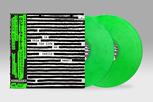 IS This The Life We Really Want? Psychedelic Shocking Green Color Record Limited_2