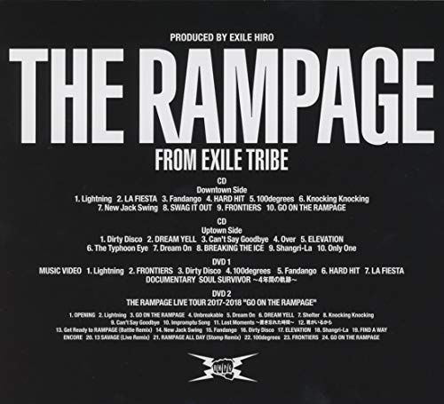 THE RAMPAGE from EXILE TRIBE THE RAMPAGE CD DVD RZCD-86672/3 NEW from Japan_2
