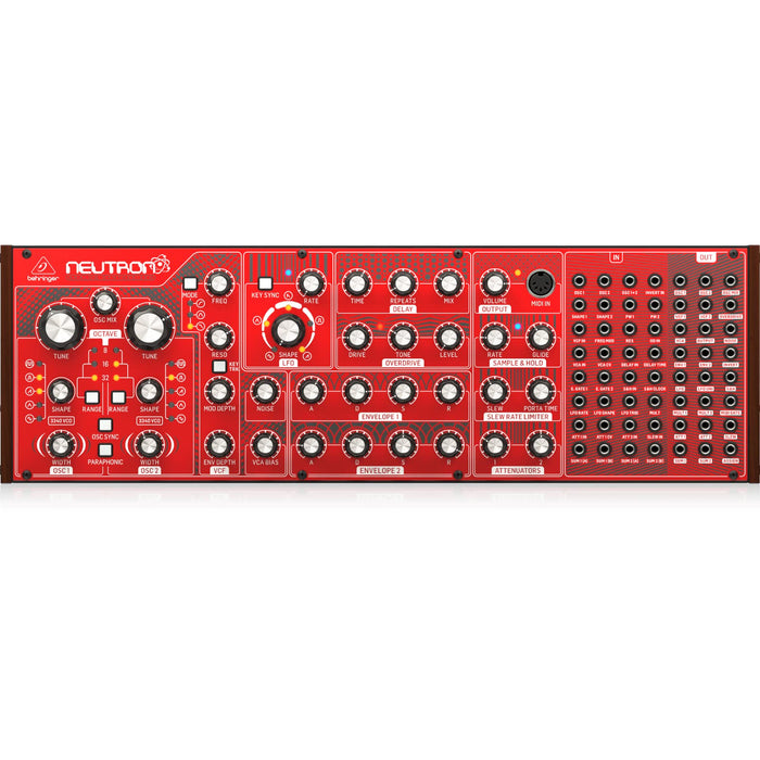BEHRINGER Paraphonic analog semi-modular synthesizer NEUTRON red 88-keys NEW_1