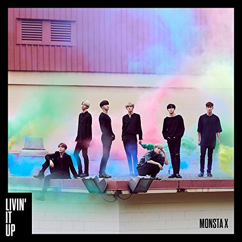 Monsta X LIVIN’IT UP First Limited Edition Type A CD DVD UMCE-9012 K-Pop NEW_1