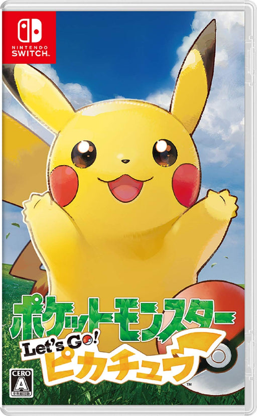 Nintendo Switch Game Softwarer Pokemon Let's Go Pikachu HAC-P-ADW2A multilingual_1