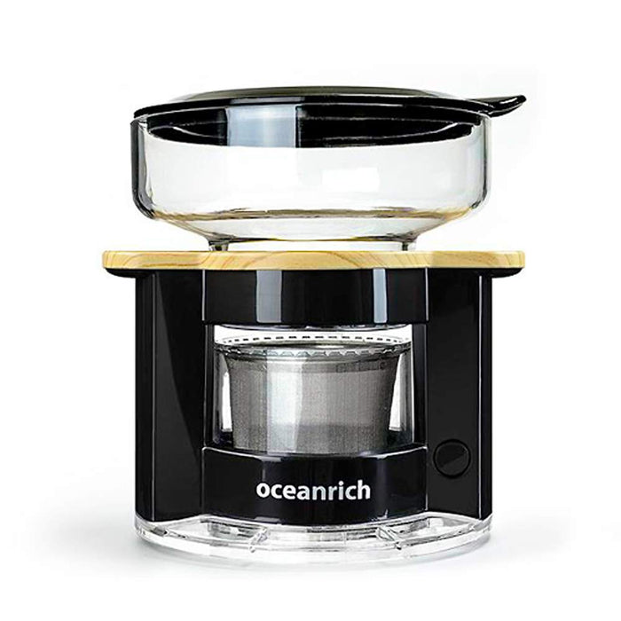 Oceanrich automatic drip coffee maker black UQ-CR8200BL Battery Powered NEW_1