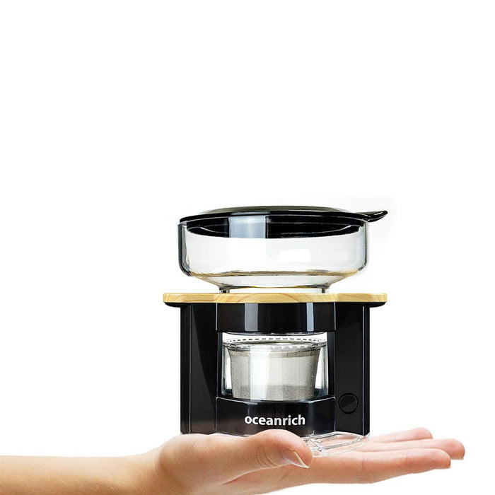 Oceanrich automatic drip coffee maker black UQ-CR8200BL Battery Powered NEW_2