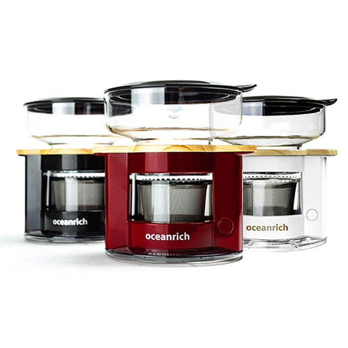 Oceanrich automatic drip coffee maker black UQ-CR8200BL Battery Powered NEW_5
