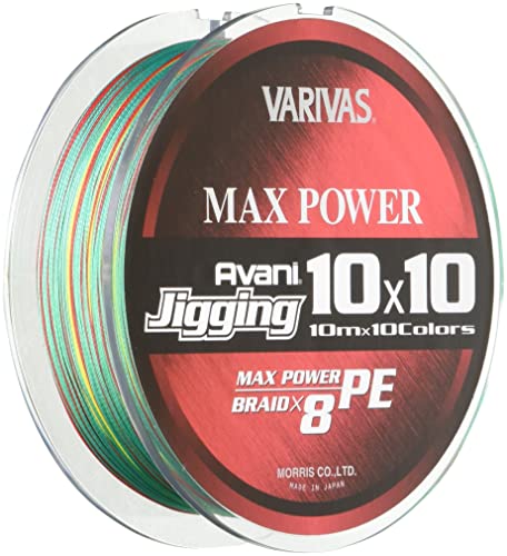 VARIVAS Avani Jigging 10x10 Max Power PE X8 400m #5 78lb Braid Line NEW_1