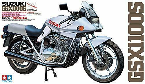Tamiya 1/6 Motorcycle series No.25 Suzuki GSX1100S Katana Plastic Model Kit NEW_6