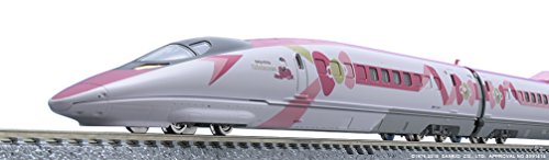 TOMIX N Gage JR 500 7000 Series Hello Kitty Shinkansen 8-Car Set Model Train NEW_1
