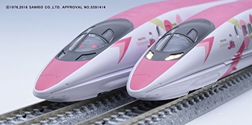 TOMIX N Gage JR 500 7000 Series Hello Kitty Shinkansen 8-Car Set Model Train NEW_2