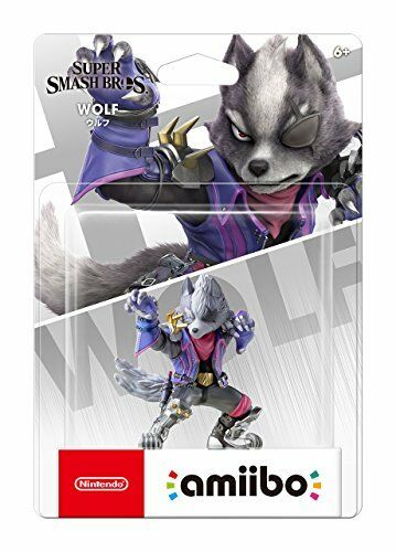 Nintendo amiibo Super Smash Bros. Series WOLF Switch Accessories NEW from Japan_2