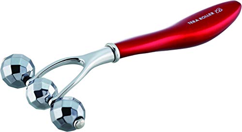 Teratite Tera Roller TRAI AiⅡBeauty wave roller Face Crystal Red NEW from Japan_3