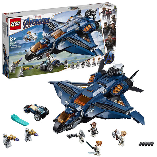 Lego Super Heroes The Avengers Ultimate Quinn Jet 76126 Block Toy 840 pieces NEW_1