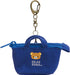San-X Rilakkuma 2 Way Tote Bag Blue Key Charm Key Chain ‎H4xW7xD2cm MX65401 NEW_1