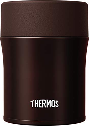 Thermos Vacuum Insulation Soup Jar 500mL Brown JBM-502 CHO Food Container NEW_2