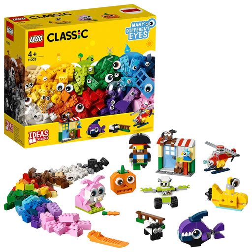 LEGO CLASSIC MANY DIFFERENT EYES Block Building Toy 11003 451-pieces Multi Color_1