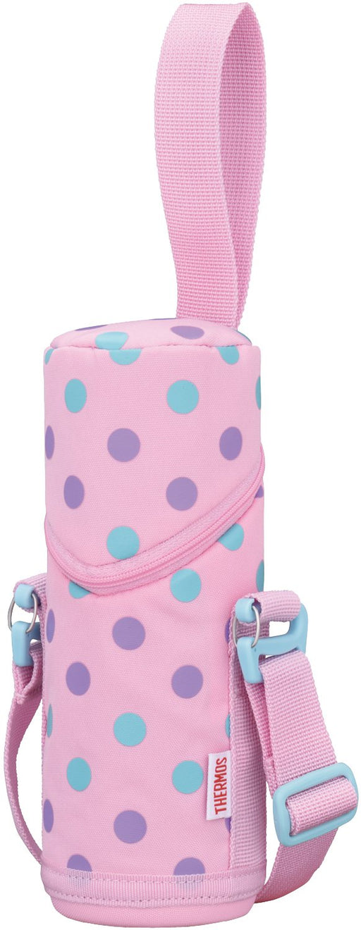 Thermos My Bottle Pouch Light Pink APF-350 LP for 350ml Polyester 7.5x7.5x20cm_1