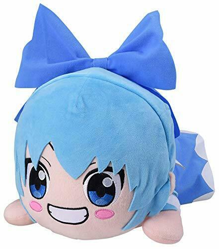 Touhou Project mega-jumbo Nesoberi Plush Doll Stuffed toy Cirno SEGA 40cm NEW_1