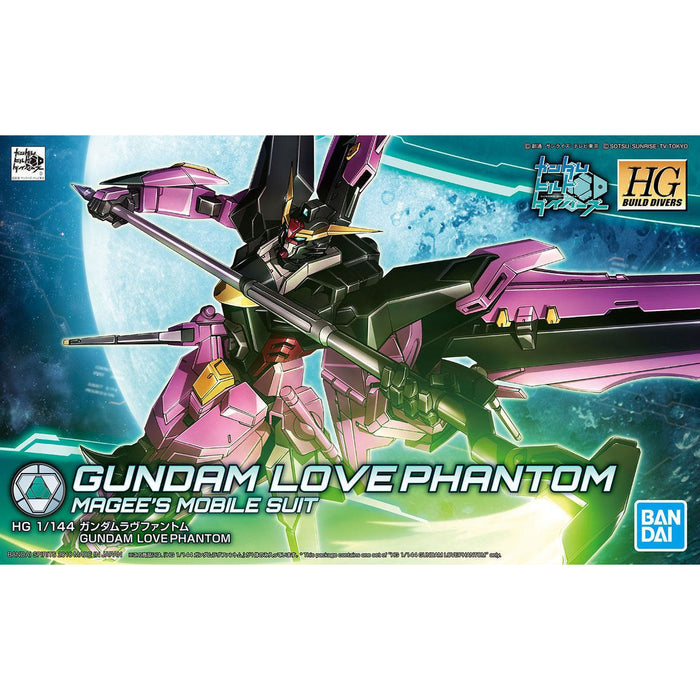 BANDAI HGBD 1/144 GUNDAM LOVE PHANTOM Plastic Model Kit Gundam Build Divers NEW_1