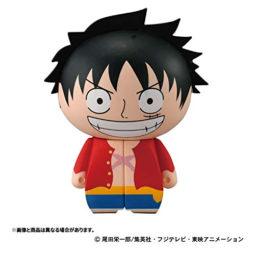 Charaction Rubik's CUBE Puzzle Figure MegaHouse One Piece Monkey D. Luffy NEW_3