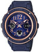 CASIO Watch BABY-G Navy & Brown BGA-150PG-2B2JF Women's Blue BGA-150PG-2B2 NEW_1