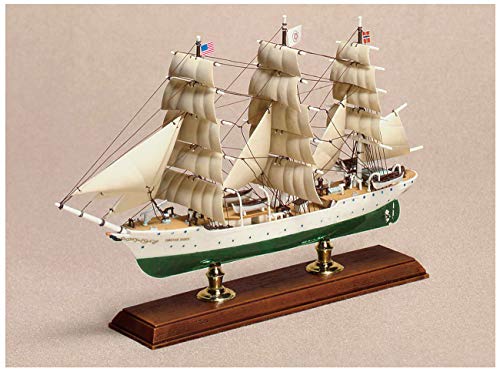 Aoshima 1/350 Scale Sailing Ship Christian Radich Plastic Model Kit NEW_2