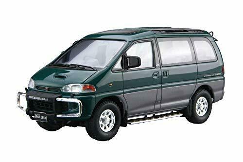 Aoshima 1/24 Mitsubishi PE8W Delica Space Gear '96 Plastic Model Kit NEW_1