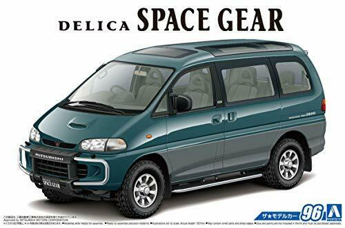 Aoshima 1/24 Mitsubishi PE8W Delica Space Gear '96 Plastic Model Kit NEW_4