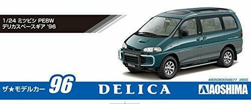 Aoshima 1/24 Mitsubishi PE8W Delica Space Gear '96 Plastic Model Kit NEW_5