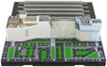 GEOCRAPER expansion unit terminal station ABS Diorama Supplies Model Railroad_3