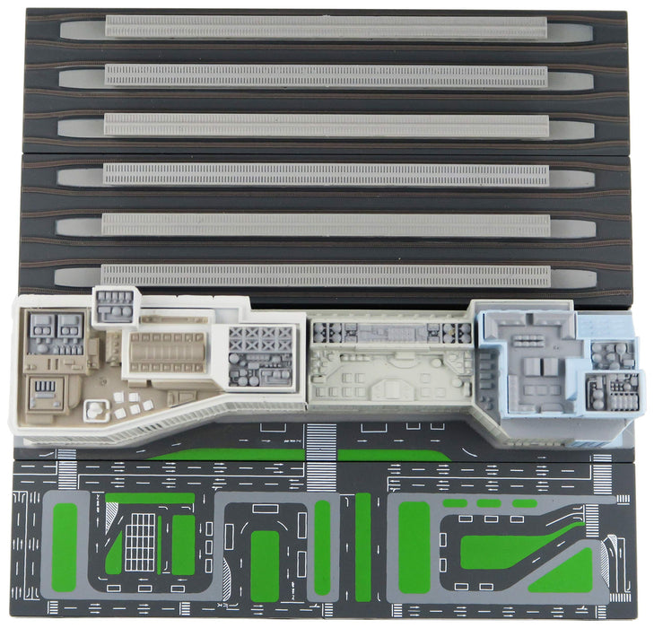 GEOCRAPER expansion unit terminal station ABS Diorama Supplies Model Railroad_4