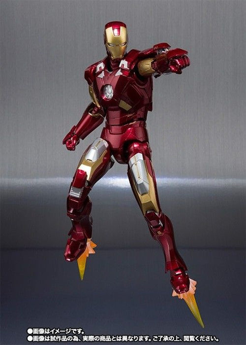 S.H.Figuarts Marvel Avengers IRON MAN MARK 7 Action Figure BANDAI NEW from Japan_5