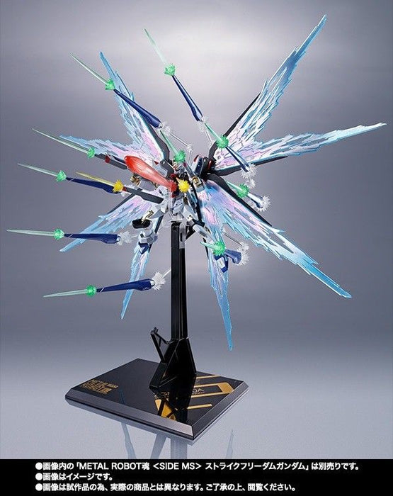 METAL ROBOT SPIRITS SIDE MS WING OF LIGHT & Hi-MAT FULL BURST EFFECT SET BANDAI_4
