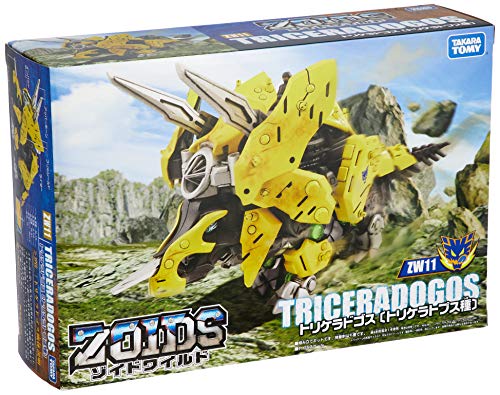 Takara Tomy ZOIDS Zoid Wild ZW 11 Tricera Dogos Figure NEW from Japan_3