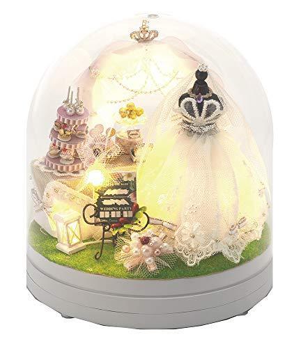 YANOMAN Miniature't Dream Wedding Miniature Handmade Kit NEW from Japan_1