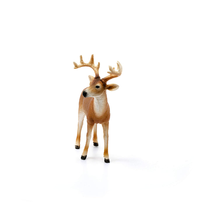 SCHLEICH Wildlife Fallow Deer Chaos Figure 14818 10.5x4.5x10.4cm Real Design NEW_2